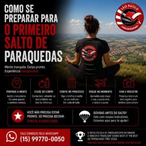 Como se preparar para o primeiro salto
